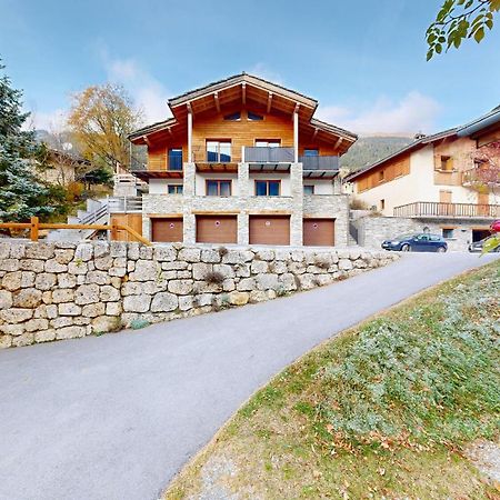 Chalet Grand Croix - Haut Standing - 8, 10 Pers لانسليبورغ-مونت-سينيس المظهر الخارجي الصورة