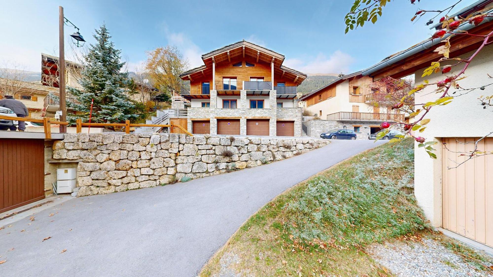 Chalet Grand Croix - Haut Standing - 8, 10 Pers لانسليبورغ-مونت-سينيس المظهر الخارجي الصورة